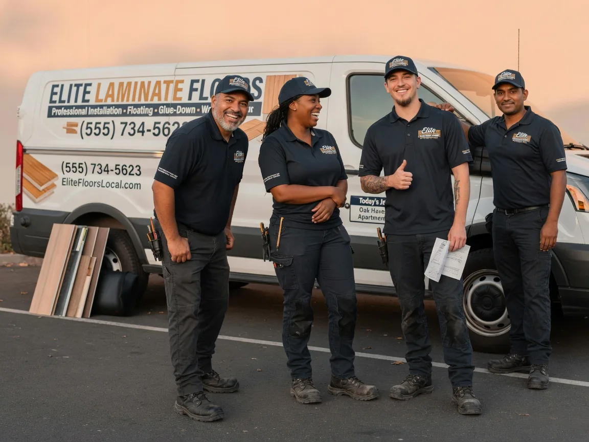 Laminate flooring installation company in Hodgen, OK